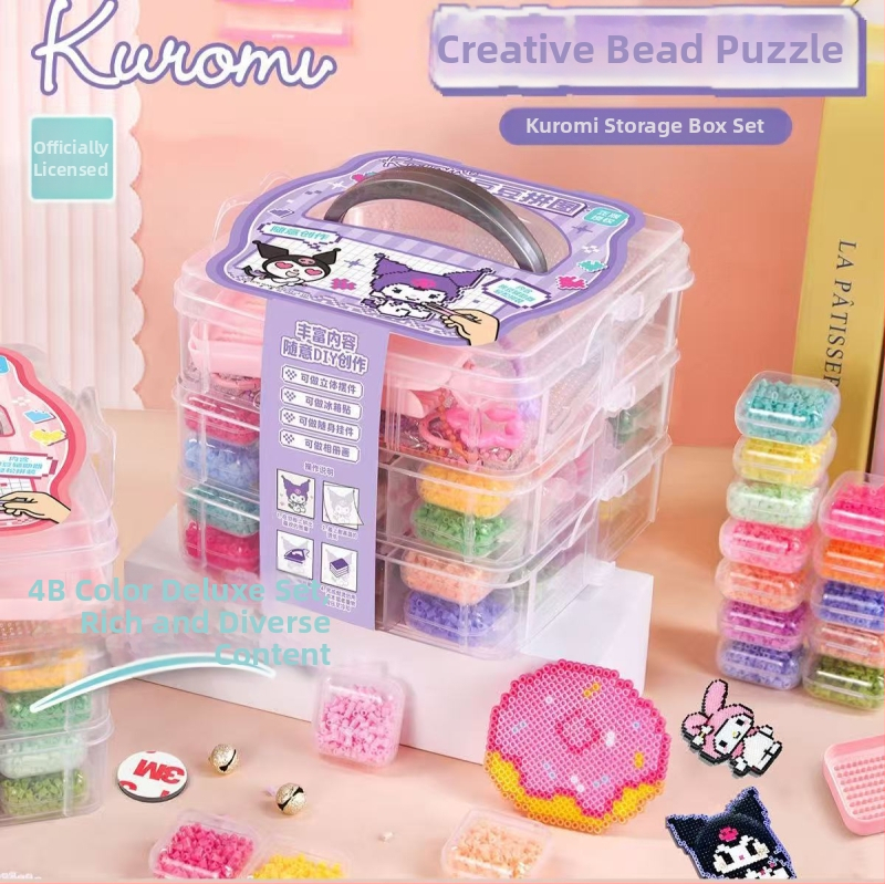 Originálny Sanrio bead art DIY set – kompletný set pre 3D beadovanie
