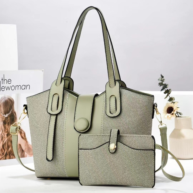 Nova gradska torba s kontrastnim bojama, velika kapaciteta, crossbody torba s jednim remenom.