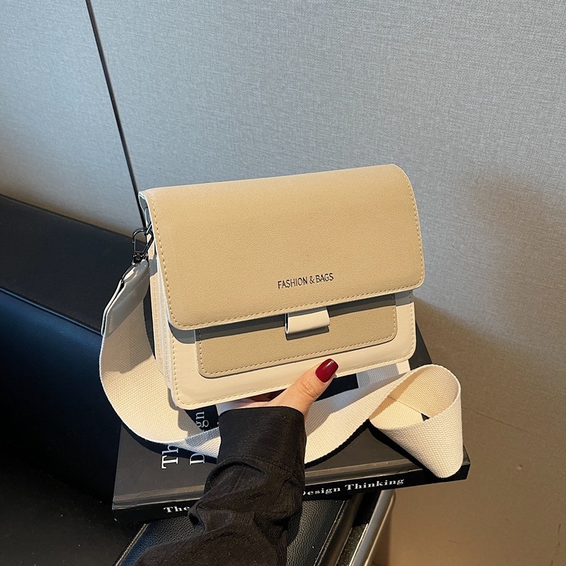 Ženska mala kvadratna crossbody torba s matnim retro dizajnom, širokom naramenicom, 2026 novi model
