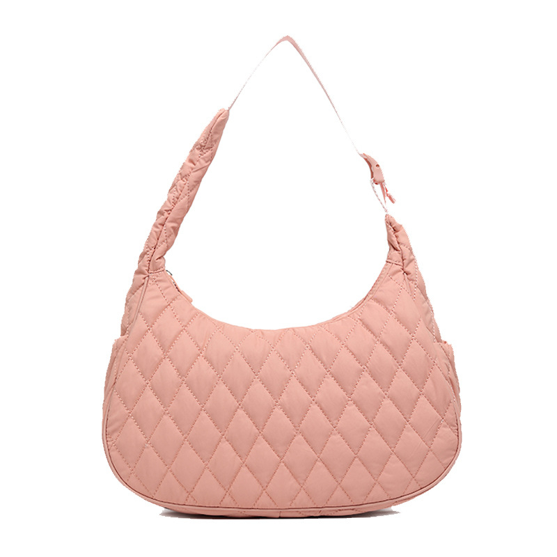 Nova torba preko ramena s dijamantnim prešivanjem i punjenjem od downa, velika kapaciteta, lagani najlon, crossbody