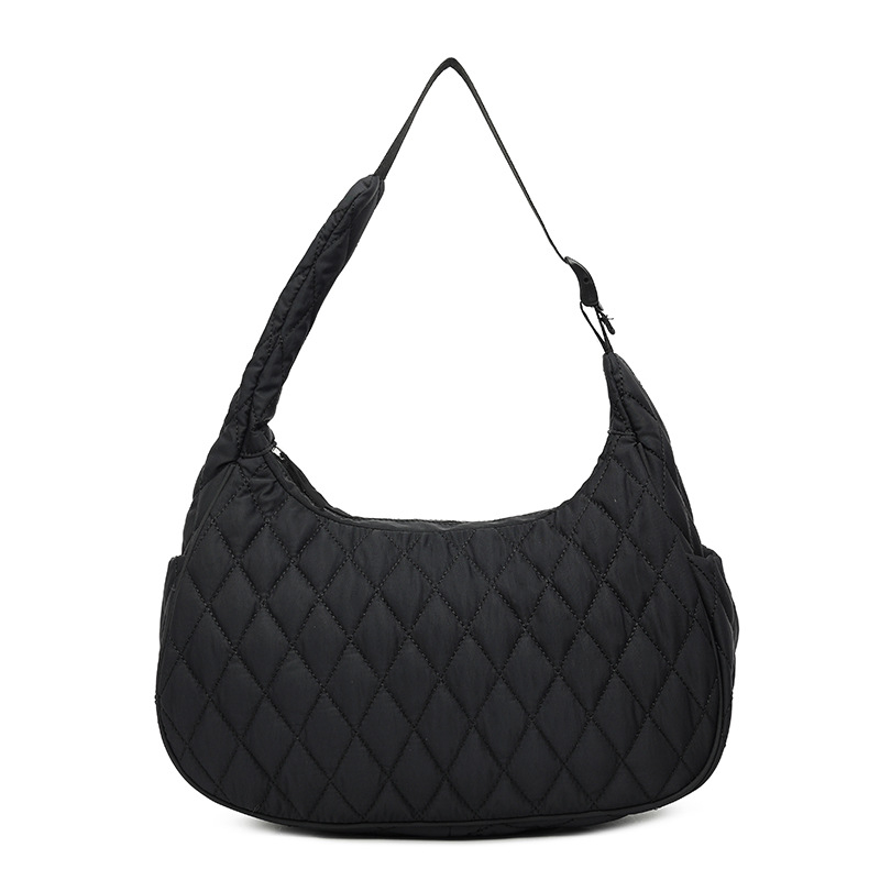 Nova torba preko ramena s dijamantnim prešivanjem i punjenjem od downa, velika kapaciteta, lagani najlon, crossbody
