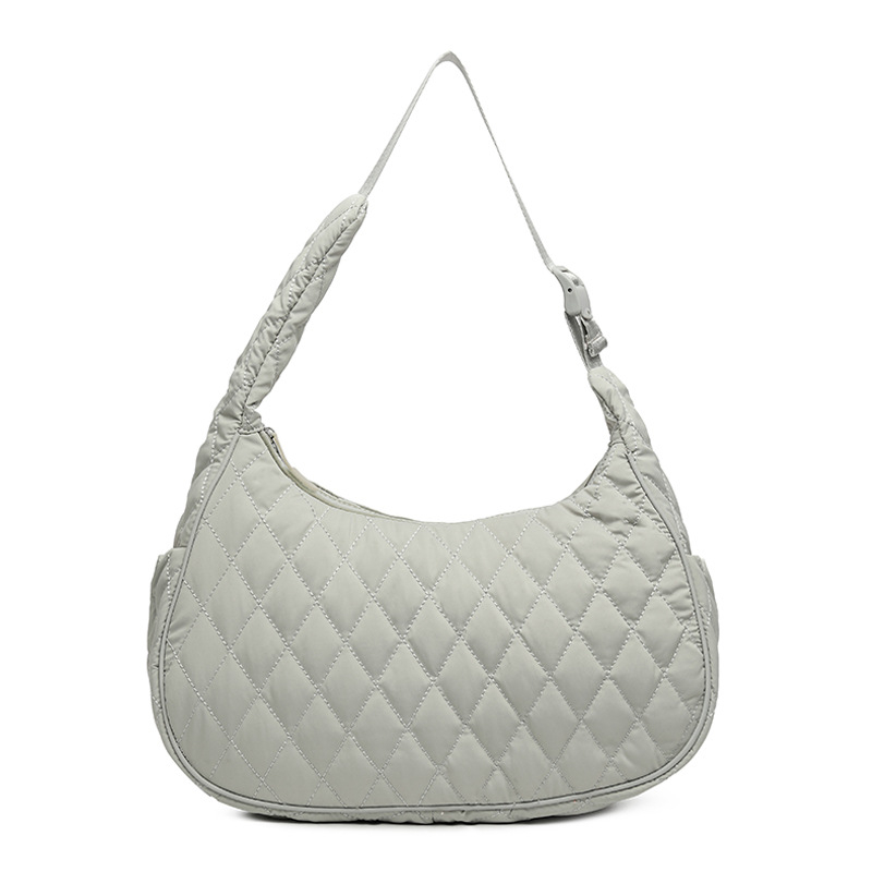 Nova torba preko ramena s dijamantnim prešivanjem i punjenjem od downa, velika kapaciteta, lagani najlon, crossbody