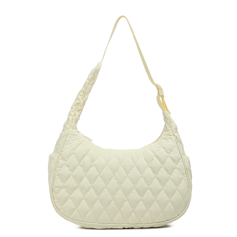 Nova torba preko ramena s dijamantnim prešivanjem i punjenjem od downa, velika kapaciteta, lagani najlon, crossbody