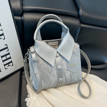 Ženska crossbody torba inspirirana korejskim stilom, PU materijal, mala kvadratna forma, za svakodnevnu upotrebu, jesen 2025