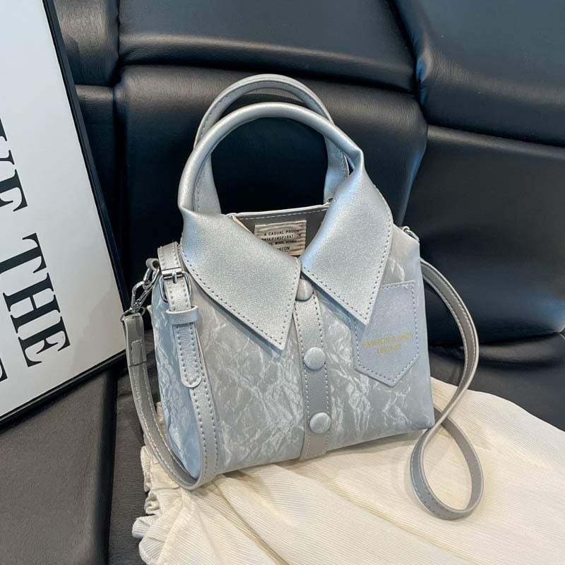 Ženska crossbody torba inspirirana korejskim stilom, PU materijal, mala kvadratna forma, za svakodnevnu upotrebu, jesen 2025