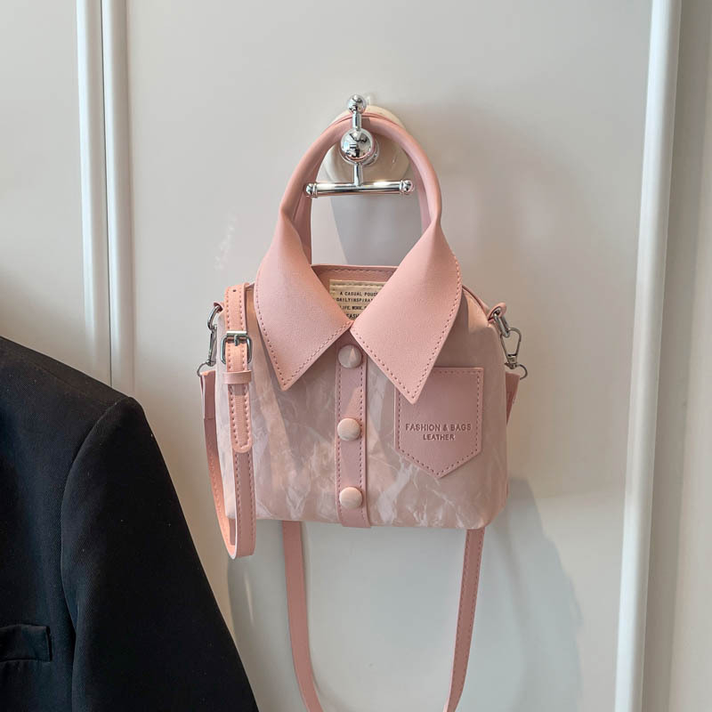 Ženska crossbody torba inspirirana korejskim stilom, PU materijal, mala kvadratna forma, za svakodnevnu upotrebu, jesen 2025
