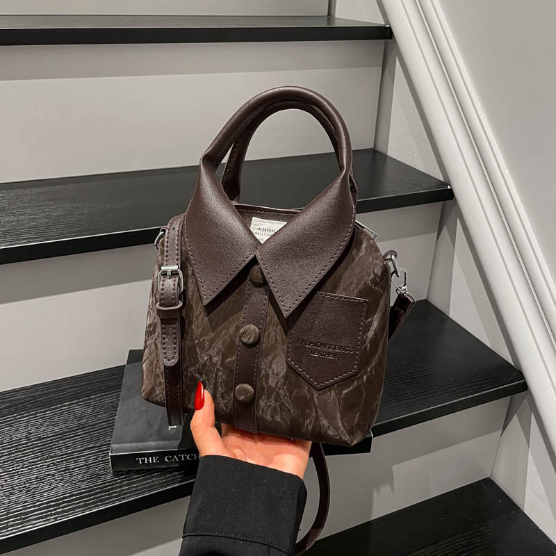 Ženska crossbody torba inspirirana korejskim stilom, PU materijal, mala kvadratna forma, za svakodnevnu upotrebu, jesen 2025