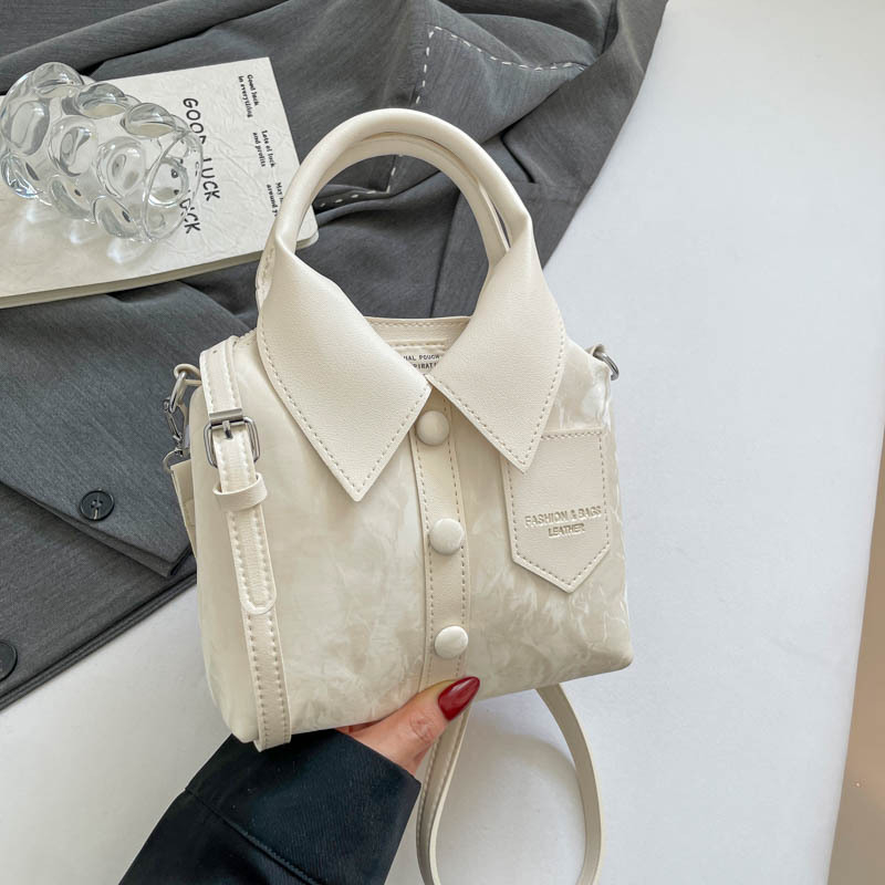 Ženska crossbody torba inspirirana korejskim stilom, PU materijal, mala kvadratna forma, za svakodnevnu upotrebu, jesen 2025