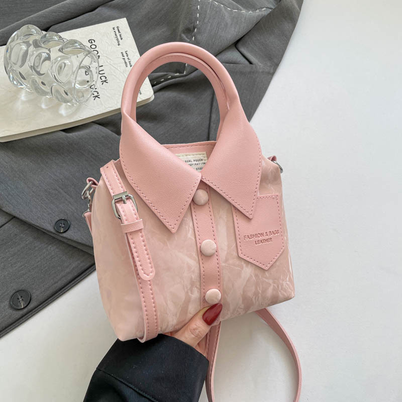 Ženska crossbody torba inspirirana korejskim stilom, PU materijal, mala kvadratna forma, za svakodnevnu upotrebu, jesen 2025