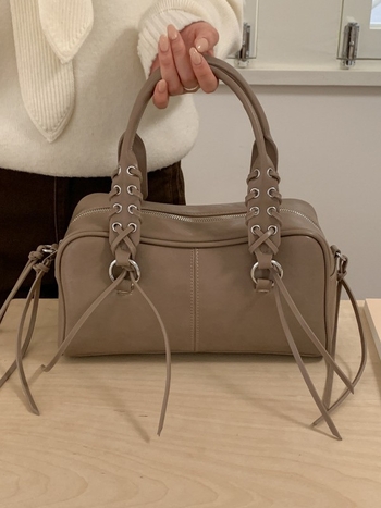 Ženska torbica od PU kože, za ramena i crossbody, s metalnim kopčom, gradski stil, svakodnevna torbica