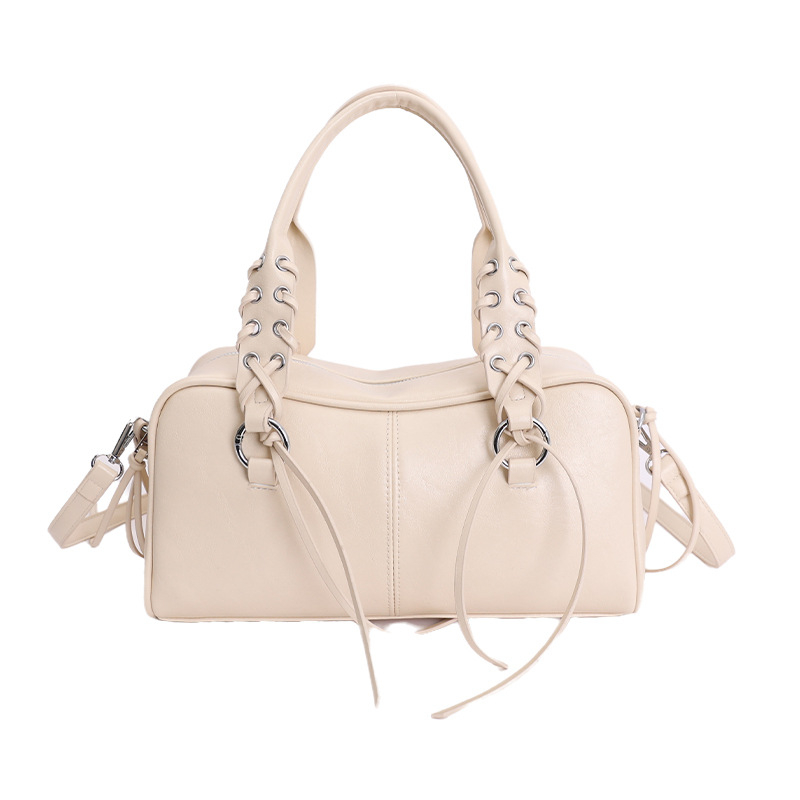 Ženska torbica od PU kože, za ramena i crossbody, s metalnim kopčom, gradski stil, svakodnevna torbica