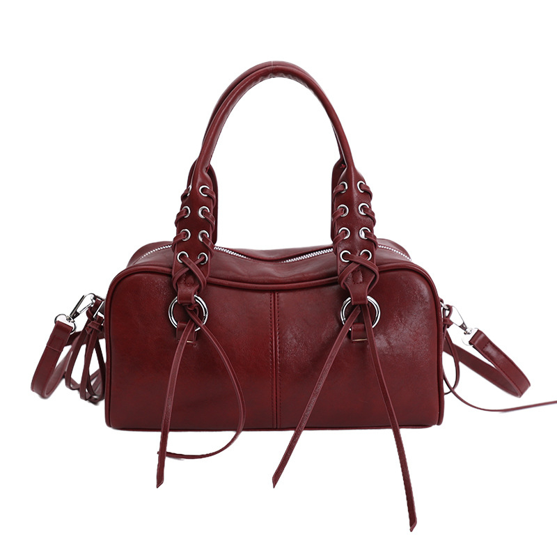 Ženska torbica od PU kože, za ramena i crossbody, s metalnim kopčom, gradski stil, svakodnevna torbica