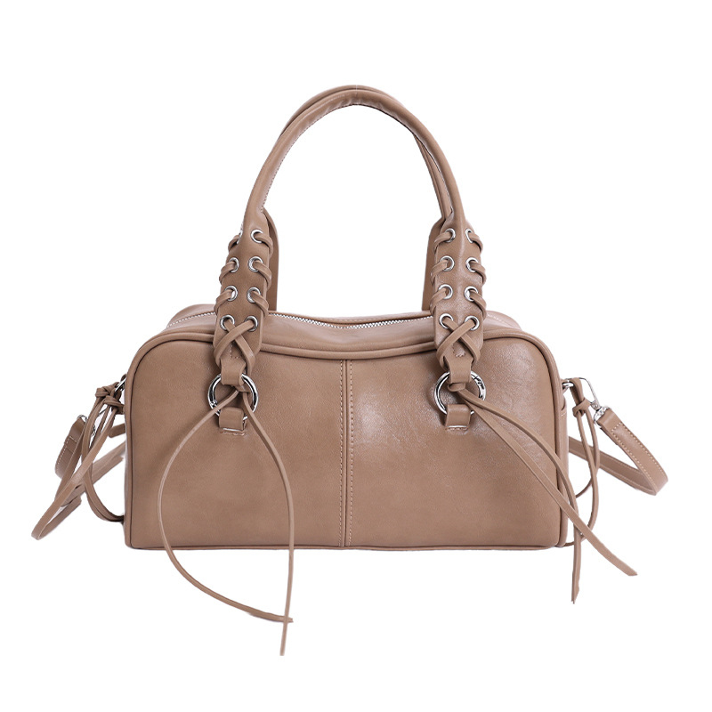 Ženska torbica od PU kože, za ramena i crossbody, s metalnim kopčom, gradski stil, svakodnevna torbica