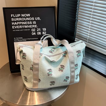Nova putna torba velike kapacitete s proširivim pretincima, torba za trudnoću, putna torba za poslovna putovanja, odjeljak za suhe i mokre stvari, crossbody torba preko ramena