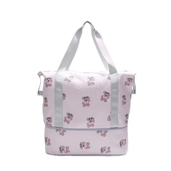 Nova putna torba velike kapacitete s proširivim pretincima, torba za trudnoću, putna torba za poslovna putovanja, odjeljak za suhe i mokre stvari, crossbody torba preko ramena