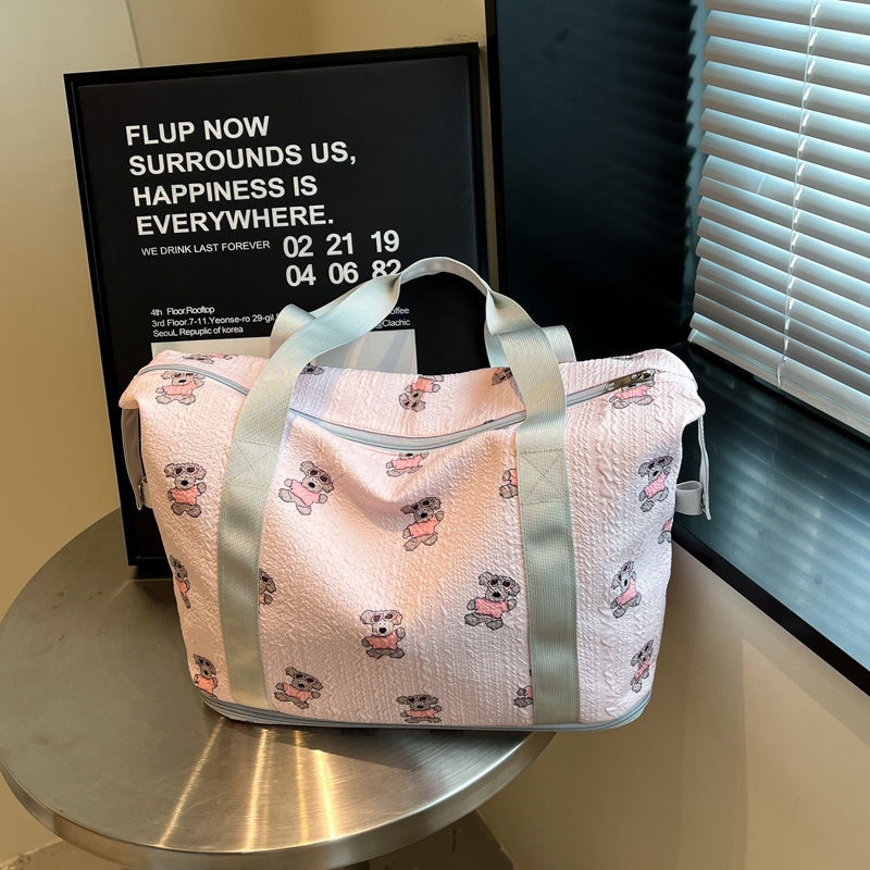Nova putna torba velike kapacitete s proširivim pretincima, torba za trudnoću, putna torba za poslovna putovanja, odjeljak za suhe i mokre stvari, crossbody torba preko ramena