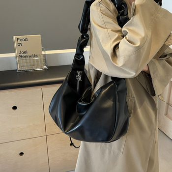 Ženska torba s plisiranim dizajnom oblaka, velika kapaciteta, torba preko ramena i crossbody