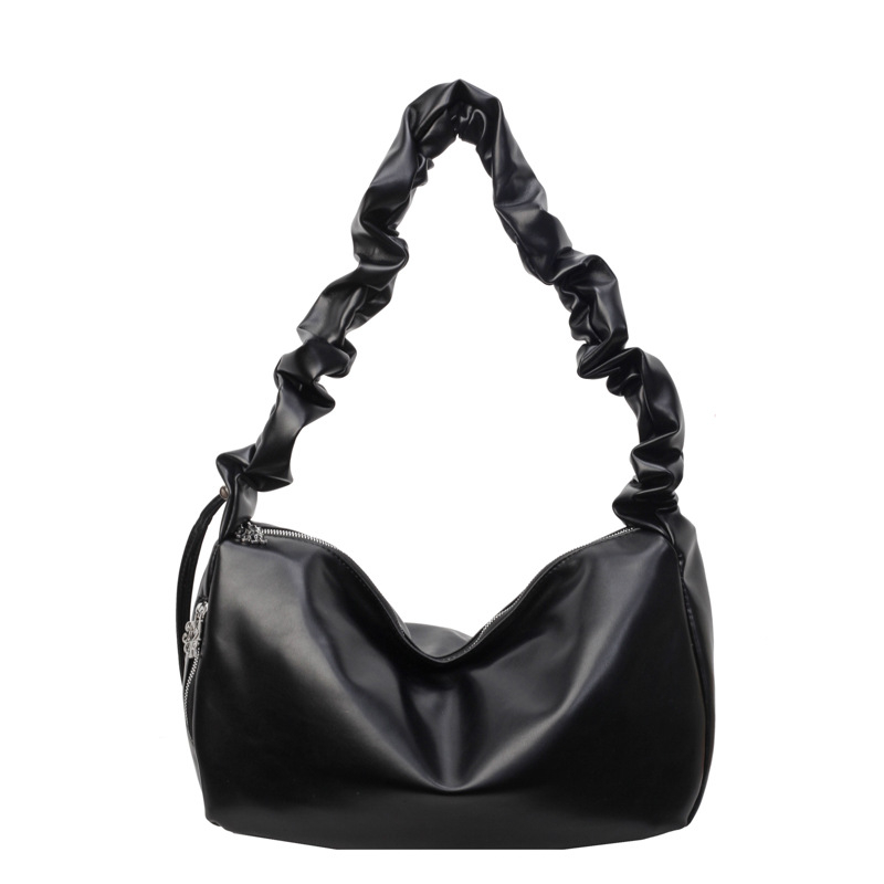 Ženska torba s plisiranim dizajnom oblaka, velika kapaciteta, torba preko ramena i crossbody