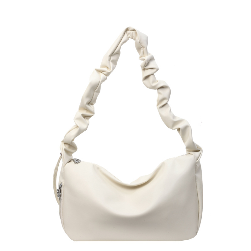 Ženska torba s plisiranim dizajnom oblaka, velika kapaciteta, torba preko ramena i crossbody