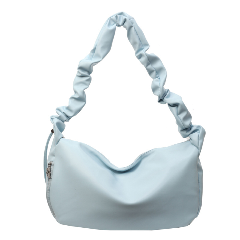 Ženska torba s plisiranim dizajnom oblaka, velika kapaciteta, torba preko ramena i crossbody