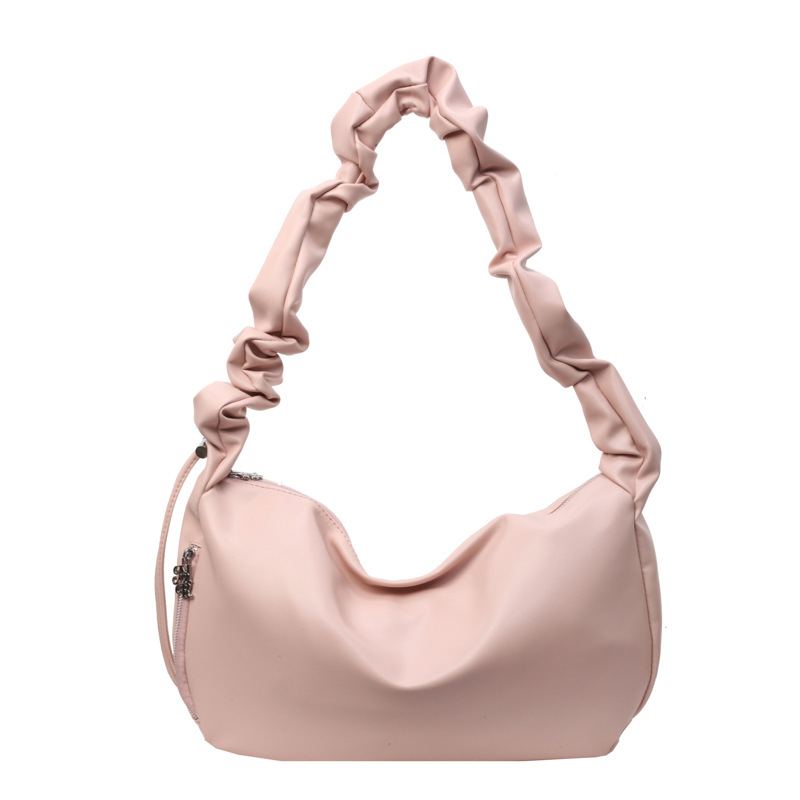 Ženska torba s plisiranim dizajnom oblaka, velika kapaciteta, torba preko ramena i crossbody