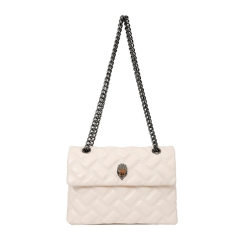 Ženska torba Eagle Bag: PU koža, rombo prešivanje, preklop s magnetskim zatvaračem, mala kvadratna torba za rame/crossbody