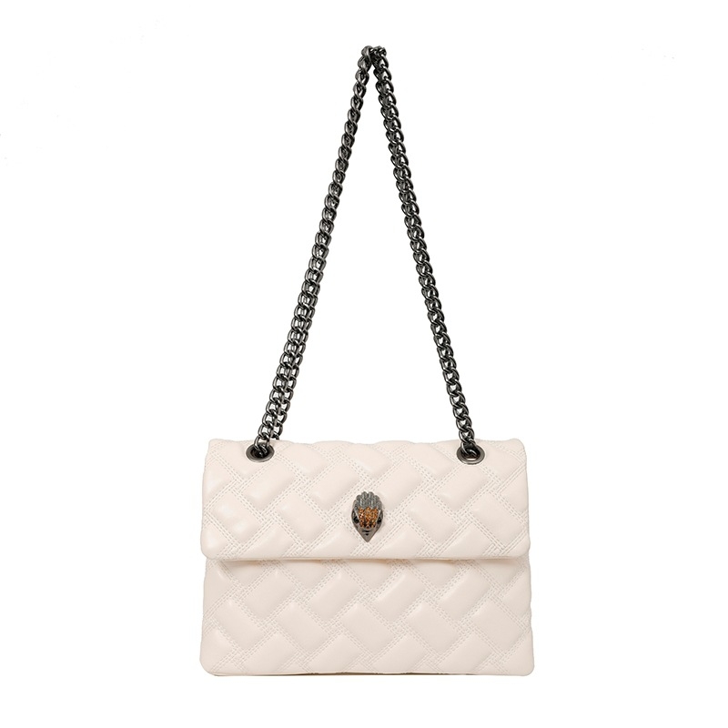 Ženska torba Eagle Bag: PU koža, rombo prešivanje, preklop s magnetskim zatvaračem, mala kvadratna torba za rame/crossbody