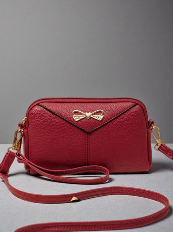 Ženska torbica za telefon u jesenskom stilu — mini crossbody torba, torba za rame, jednostavan dizajn