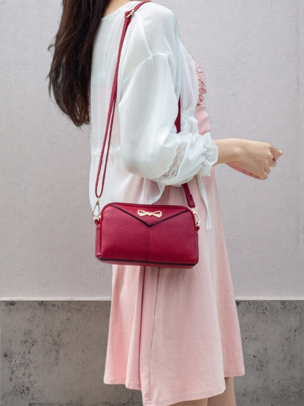 Ženska torbica za telefon u jesenskom stilu — mini crossbody torba, torba za rame, jednostavan dizajn
