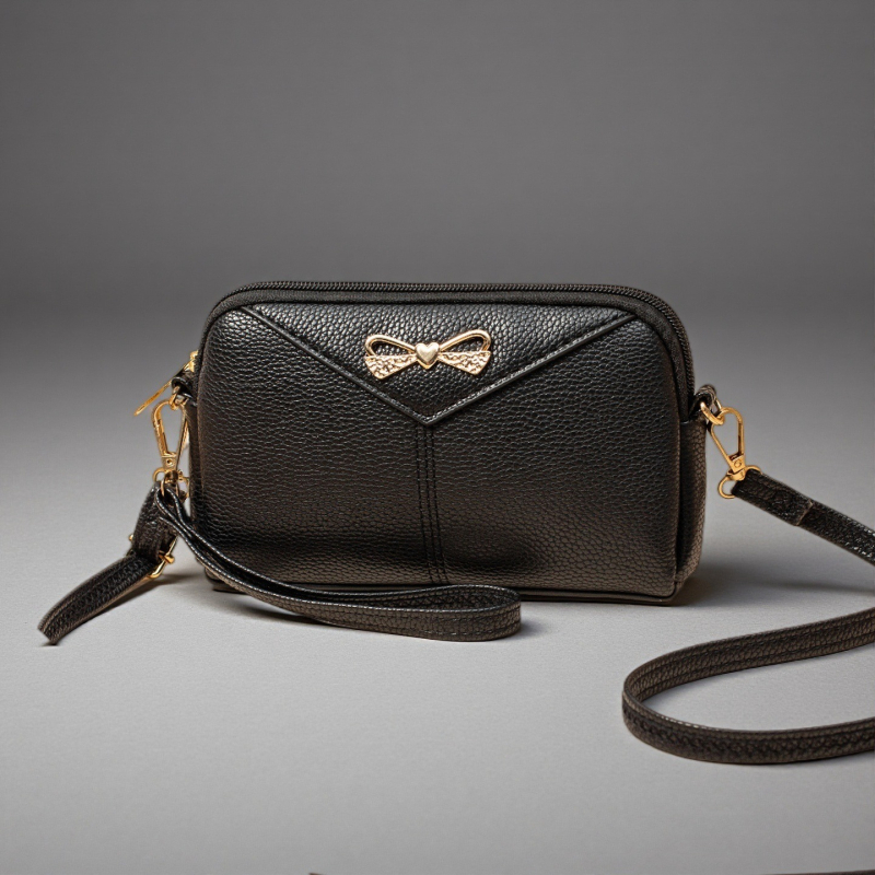 Ženska torbica za telefon u jesenskom stilu — mini crossbody torba, torba za rame, jednostavan dizajn