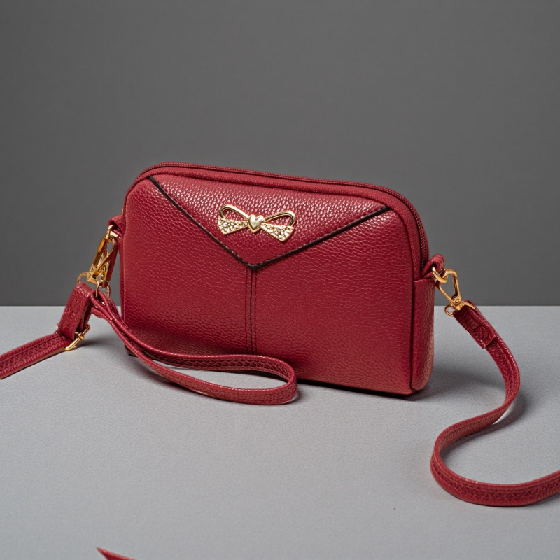 Ženska torbica za telefon u jesenskom stilu — mini crossbody torba, torba za rame, jednostavan dizajn