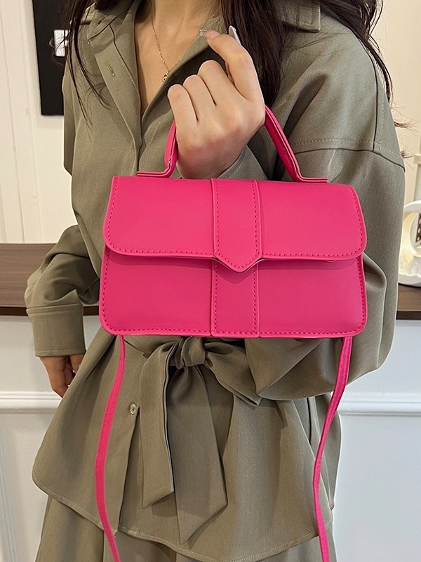Ženska torba s urbanim stilom, PU koža, crossbody torba, retro mala kvadratna torba za svakodnevnu upotrebu