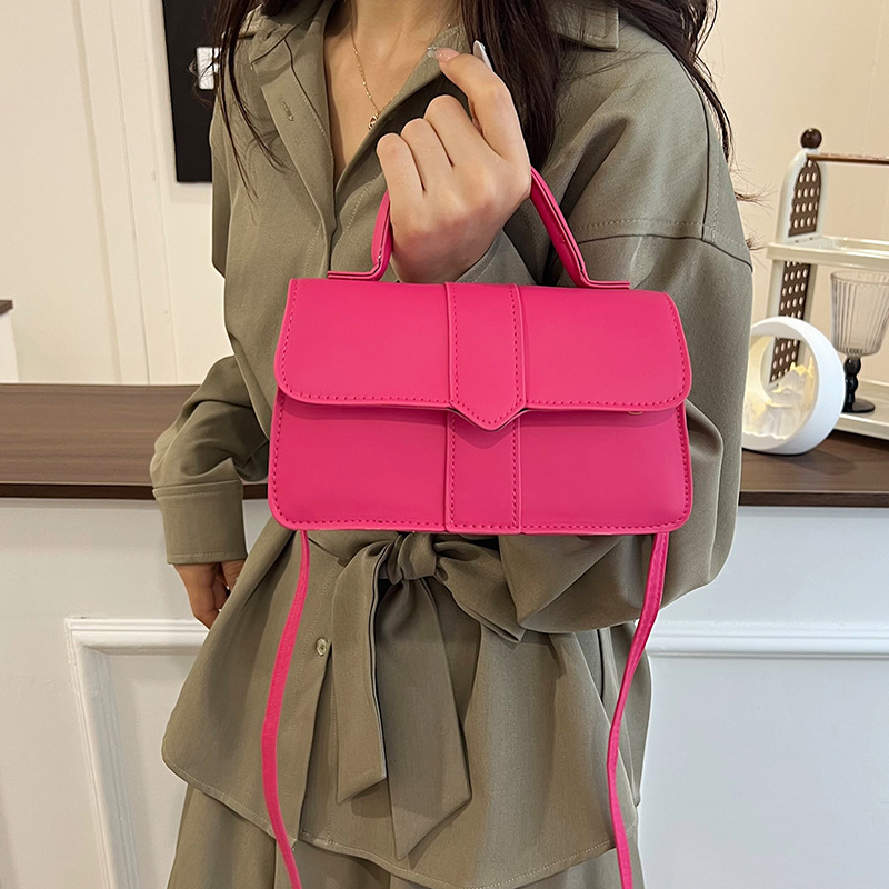Ženska torba s urbanim stilom, PU koža, crossbody torba, retro mala kvadratna torba za svakodnevnu upotrebu
