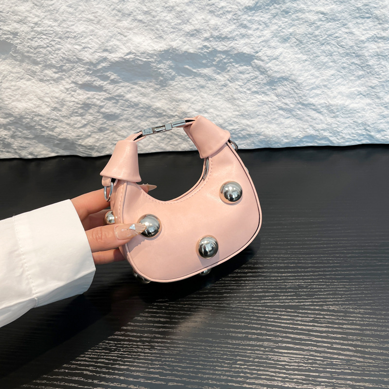 2025 nova PU torbica - mala torbica u obliku knedle, za ramena ili crossbody, gradski ležerni dizajn