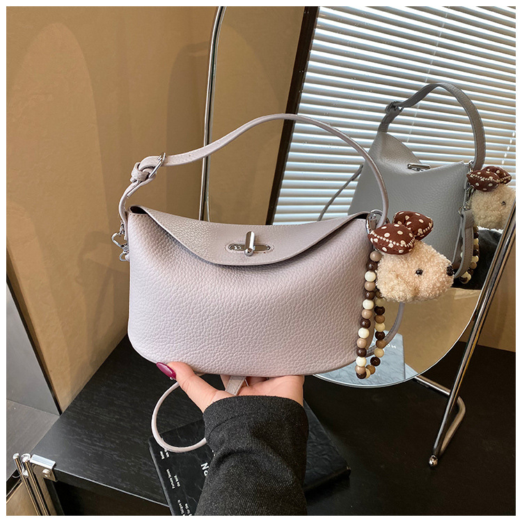 Ženska modna torba za ručno i preko ramena, vintage dumpling torba, novi model 2026, visokokvalitetna torba horizontalnog kvadratnog oblika