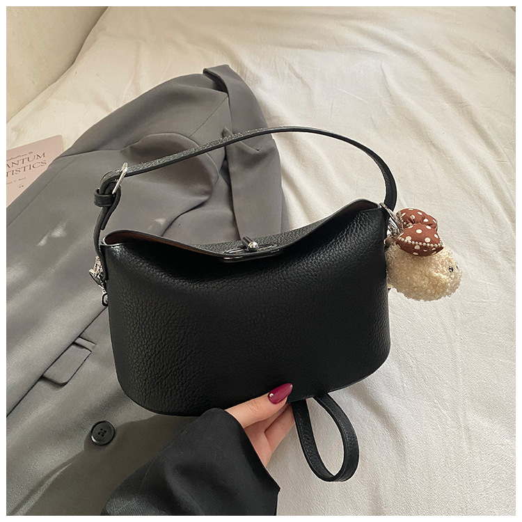 Ženska modna torba za ručno i preko ramena, vintage dumpling torba, novi model 2026, visokokvalitetna torba horizontalnog kvadratnog oblika