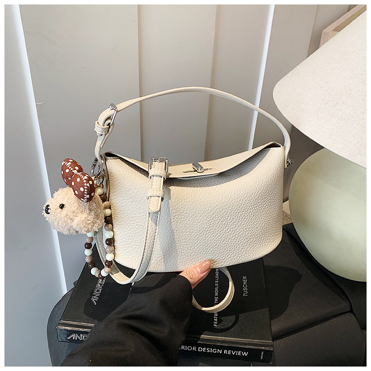 Ženska modna torba za ručno i preko ramena, vintage dumpling torba, novi model 2026, visokokvalitetna torba horizontalnog kvadratnog oblika