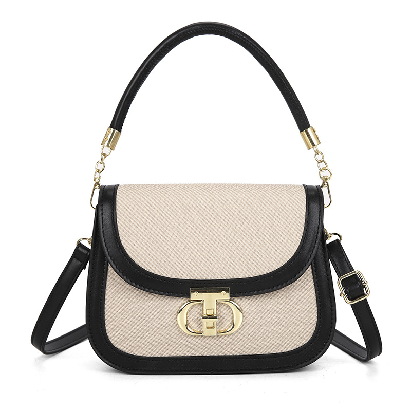 Ženska mala crossbody torba s PU teksturom, jesen-zima 2025, jednostavan casual stil, retro torba preko ramena