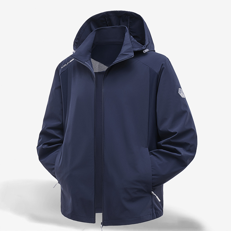 Unisex ljetna jakna s UV zaštitom UPF50+, Ice Silk tkanina, lagana i prozračna