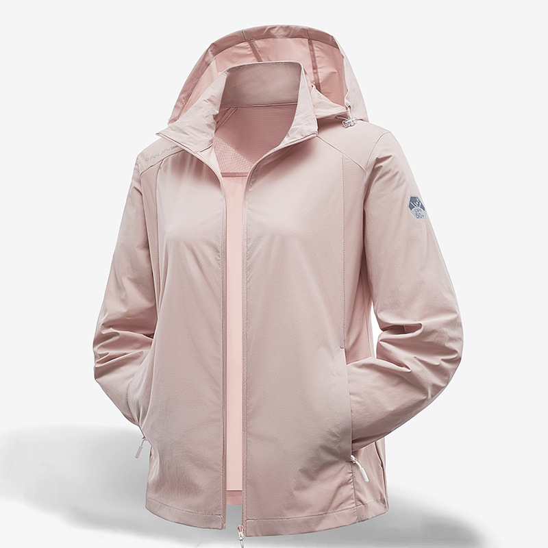 Unisex ljetna jakna s UV zaštitom UPF50+, Ice Silk tkanina, lagana i prozračna