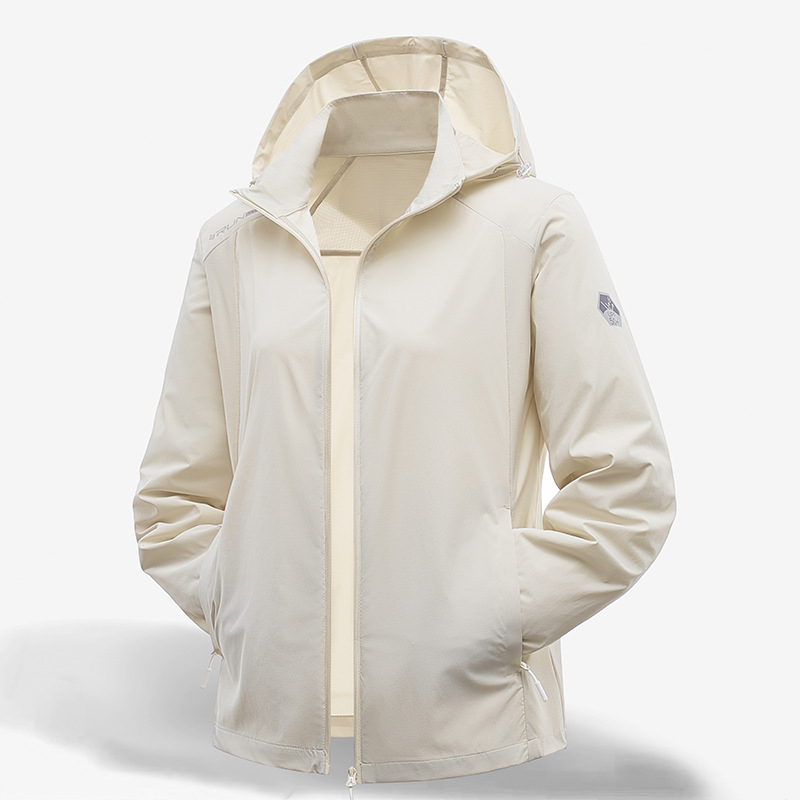 Unisex ljetna jakna s UV zaštitom UPF50+, Ice Silk tkanina, lagana i prozračna