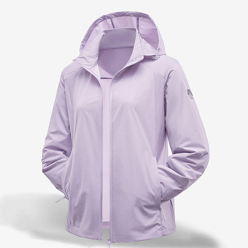 Unisex ljetna jakna s UV zaštitom UPF50+, Ice Silk tkanina, lagana i prozračna