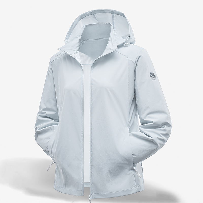 Unisex ljetna jakna s UV zaštitom UPF50+, Ice Silk tkanina, lagana i prozračna