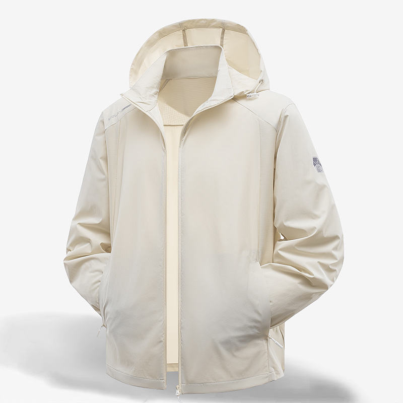 Unisex ljetna jakna s UV zaštitom UPF50+, Ice Silk tkanina, lagana i prozračna