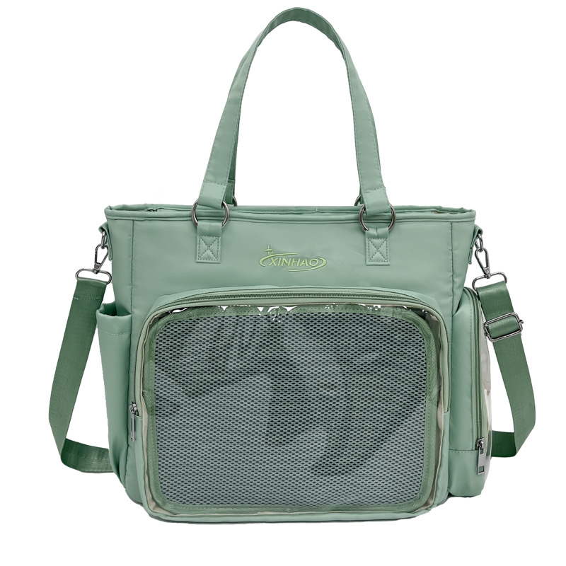 Ženski gradski ruksak za svakodnevne potrebe i školu, japanski stil, tri načina nošenja: ruksak, torba preko ramena, crossbody torba.