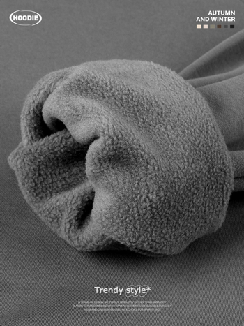 360 g nehéz kapucnis pulóver fleece bélésével, raglán ujjú, egyszínű