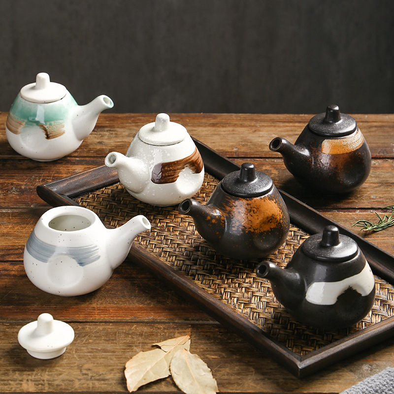 Keramička posuda za začine u japanskom stilu, kreativna porcelanska posuda za umake i začine