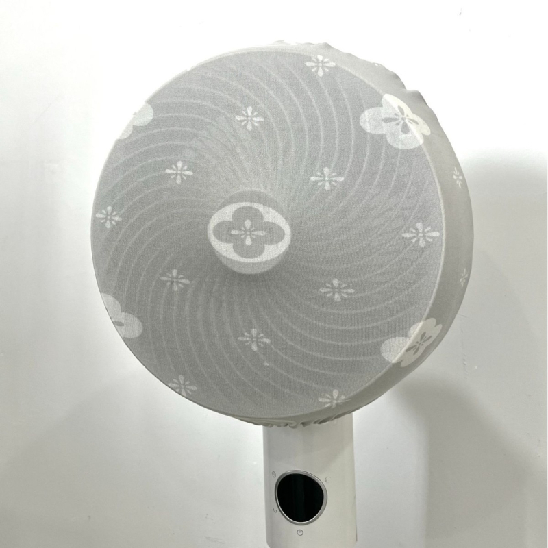 Tkaninski zaštitni navlaka za ventilator – potpuno pokrivanje za stojeće i stolne ventilatore, kvadratnog oblika