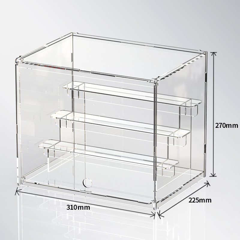 Prozirni stalak za skladištenje blind box kutija i vitrina za figurice