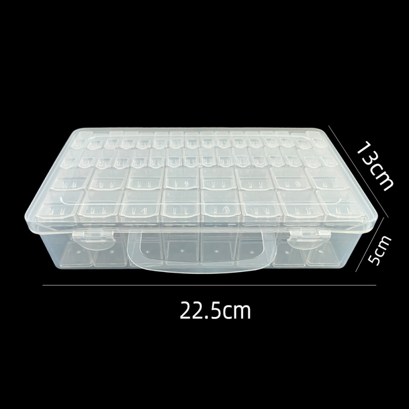 Prozirna kutija za koralike s 32 odjeljaka za DIY izradu nakita